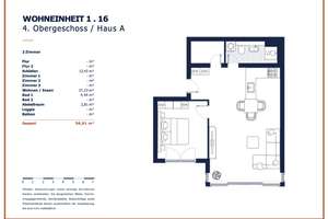 Neubau-Erstbezug: 2-Raum-Wohnung mit Parkett, Fußbodenheizung & optionaler EBK – Dufourstraße  1, 4107 Zentrum-Süd, Leipzig – Vorschaubild 11