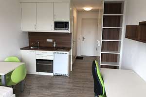 Helles modernes Studentenapartment in Bestlage *ALL INCLUSIVE* inkl. Strom – Alpenstraße 10a, 86159 Bahnhofs-, Bismarckviertel, Augsburg – Vorschaubild 3