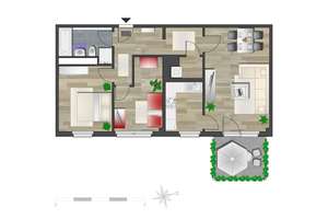 Wunderschöne Familienwohnung mit Balkon – Friedr.-Viertel-Str. 66, 9123 Hutholz, Chemnitz – Vorschaubild 6