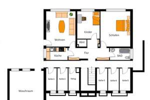 Schöne 3-Zimmer-Wohnung im Erdgeschoss – Die vollständige Adresse der Immobilie erhältst du vom Anbieter., 45277 Überruhr-Hinsel, Essen – Vorschaubild 10