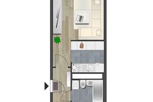 Direkt am Innenstadtring gelegene 2-Raum-Wohnung – Zwickauer Str. 30, 9112 Zentrum, Chemnitz – Vorschaubild 5