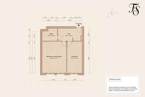 Helle 2 Zimmer Wohnung mit Fußbodenheizung im ruhigen Lankwitz – Die vollständige Adresse der Immobilie erhältst du vom Anbieter., 12249 Lankwitz, Berlin – Vorschaubild 14
