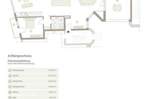 Großzügige Dachgeschoss-Maisonette mit Galeriecharakter, Kamin und Dachterrassen in Kreuzberg – Stresemannstraße 32, 10963 Kreuzberg, Berlin – Vorschaubild 6