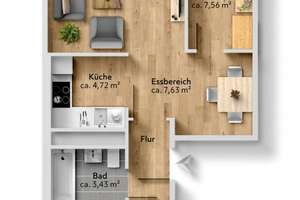 Moderne Wohnung in guter Lage – Straße Usti nad Labem 61, 9119 Kappel, Chemnitz – Vorschaubild 8