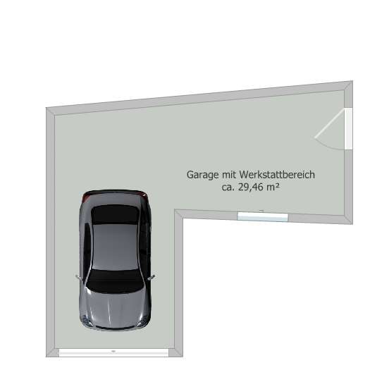 Grundriss Garage