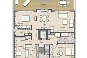 Exklusives Penthouse in Solingen-Ohligs - Provisionsfrei direkt vom Eigentümer – Fürkerfeldstraße 35b, 42697 Ohligs/Aufderhöhe/Merscheid, Solingen – Vorschaubild 2