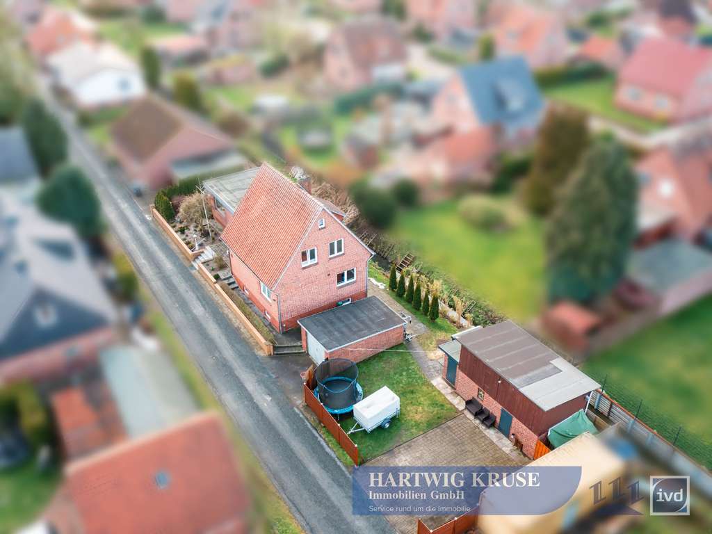 Immobilie in Drochtersen - Solides Einfamilienhaus mit vielseitigen Nutzungsmöglichkeiten - Bild 1