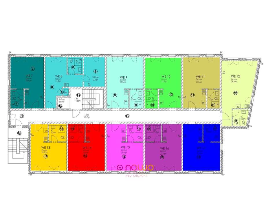 Grundriss 1. Obergeschoss
