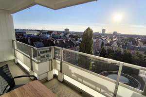 Geschmackvoll möblierte 1-Zimmer-Wohnung mit Blick über München! Befristeter Mietvertrag! – Theresienhöhe 6A, 80339 Schwanthalerhöhe (Ortsteil), München – Vorschaubild 8