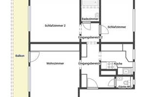 Wohnen im Herzen von Degerloch – Geräumige 3-Zimmer-Wohnung mit Balkon – Stuttgart – Vorschaubild 11