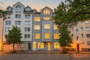 Wohnen am Puls der Stadt – 2-Zimmer-Wohnung im Medienhafen mit Balkon und Gemeinschaftsgarten