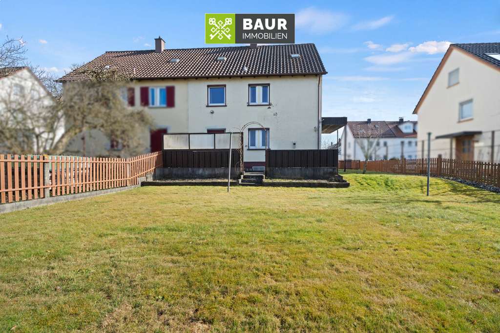 Immobilie in Biberach an der Riß - 360° | Massive Doppelhaushälfte mit großem Garten und viel Potenzial in Biberach - Bild 2