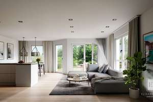 Wohn-Fühlen - 4-Zimmer-Gartenwohnung inkl. Hobbyraum - Neubau – Die vollständige Adresse der Immobilie erhältst du vom Anbieter., 81739 Waldperlach, München – Vorschaubild 3