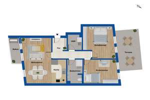 Schöne, vermietete 3-Zimmer-Wohnung mit Terrasse – Die vollständige Adresse der Immobilie erhältst du vom Anbieter., 12527 Grünau, Berlin – Vorschaubild 16