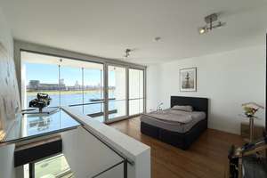 Möblierte 2-Zimmer-Maisonette-Wohnung mit Einbauküche, Balkon und Rheinblick – Anna-Schneider-Steig 9, 50678 Altstadt/Süd, Köln – Vorschaubild 9