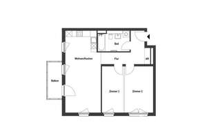 WBS 160/180/220 - Wohnkomfort pur - Lichtdurchflutete 3 Zimmer mit Balkon – Eidechsenweg 5, 13591 Staaken, Berlin – Vorschaubild 2