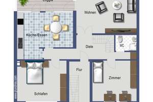 Charmantes 3-Parteienhaus mit Garten und 2 Garagen. Beste Lage für Investoren – Die vollständige Adresse der Immobilie erhältst du vom Anbieter., 40699 Erkrath – Vorschaubild 8
