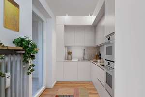 Frisch sanierte 3-ZKB mit tollem Grundriss, schönem Balkon und sanierter Tiefgarage - Provisionsfrei – Karlsbader Straße 41, 86169 Hammerschmiede, Augsburg – Vorschaubild 4