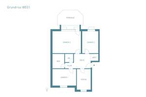 Vermietete Terrassenwohnung im Grünen zur Kapitalanlage – Wolferskamp 25, 22559 Rissen, Hamburg – Vorschaubild 9