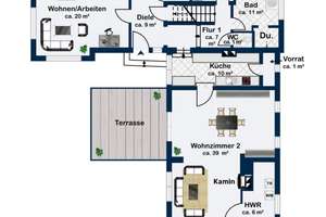 Außergewöhnliche Immobilie auf großzügigem Grundstück in Gievenbeck zu verkaufen – Die vollständige Adresse der Immobilie erhältst du vom Anbieter., 48161 Gievenbeck, Münster – Vorschaubild 13