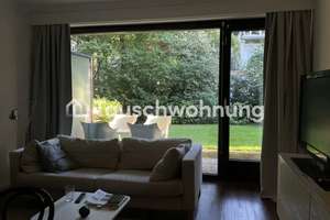 Tauschwohnung: Einzimmerwhg. mit Garten in Hamburg Othmarschen 