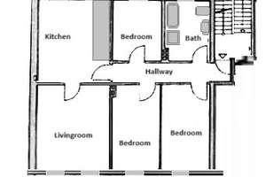 ALTBAUWOHNUNG IN INNENSTADTLAGE! Ca. 107 m² Wfl, 4 Zimmer, 3 Schlafzimmer, 1 Badezimmer und Garage. – Die vollständige Adresse der Immobilie erhältst du vom Anbieter., 65185 Mitte, Wiesbaden – Vorschaubild 21