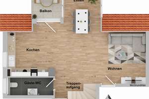 Im Zentrum von Neu-Ulm/Pfuhl neuwertige exklusive 2-Zi.-Maisonette mit Aufzug, EBK, 2 Balkone + TG – Die vollständige Adresse der Immobilie erhältst du vom Anbieter., 89233 Neu-Ulm – Vorschaubild 19