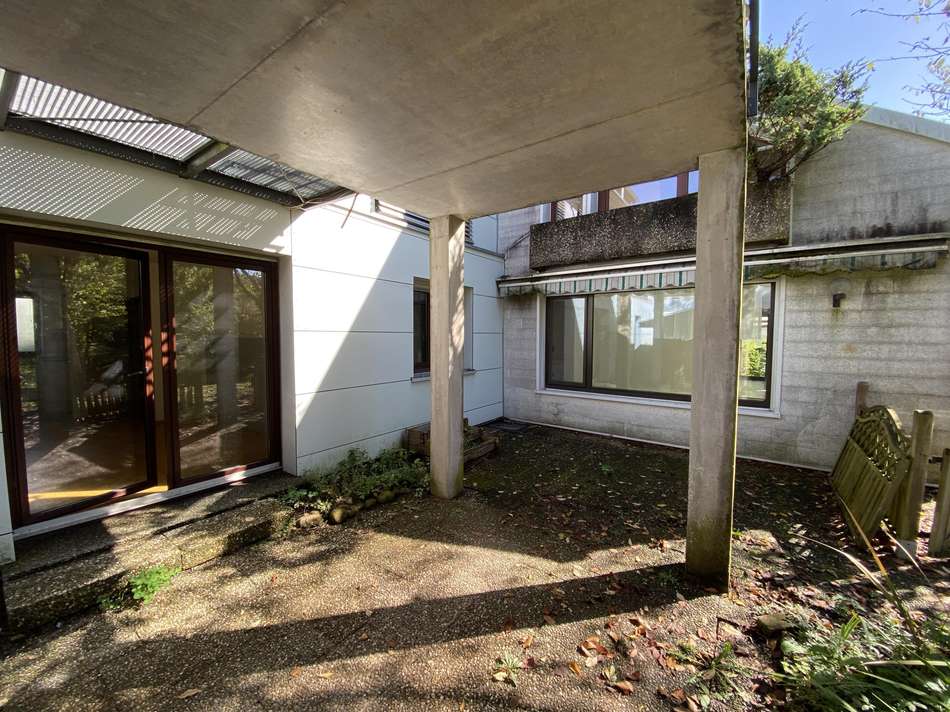 Terrasse vom Wohnzimmer