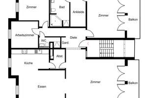 Hausgroße Wohnung in Bredeneyer Bestlage! – Die vollständige Adresse der Immobilie erhältst du vom Anbieter., 45133 Bredeney, Essen – Vorschaubild 19
