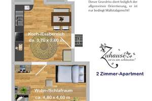 Schönes 2-Zimmer-Apartment im Hochparterre, in Nähe zum Hbf – Steeler Straße 120, 45138 Südostviertel, Essen – Vorschaubild 1