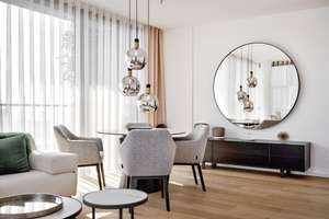 Erstbezug: 2-Zimmer-Apartment mit Küche, Süd-Balkon & 24/7 Concierge im Europaviertel – Europa-Allee 11, 60327 Gallus, Frankfurt am Main – Vorschaubild 5