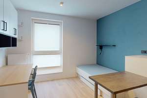 1 Monat mietfrei! Urban leben & studieren – dein möbliertes Apartment im Quartillion – Im Rad 15, 65197 Rheingauviertel / Hollerborn, Wiesbaden – Vorschaubild 5