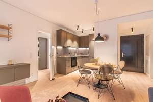 Möbliertes One-Bedroom-Apartment direkt am Baakenhafen - Wentzel Dr. – Kirchenpauerstraße 15a, 20457 HafenCity, Hamburg – Vorschaubild 5