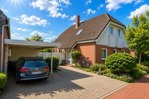 Ein Zuhause auf der Sonneninsel: Garten, Ruhe und Ostseeluft in Burg auf Fehmarn  -  COURTAGEFREI