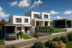 Moderne Doppelhaushälfte an der Achalm