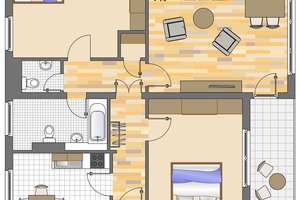 Nachmieter gesucht! 3-Zimmer-Wohnung in Leverkusen Opladen mit Weitblick – Friedrich-List-Straße 9, 51379 Opladen, Leverkusen – Vorschaubild 2