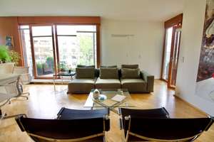 Architektenwohnung im Hinrich-Baller-Haus mit Balkon und Blick ins Grüne