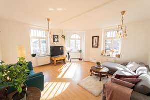 Weitblick über Gohlis - stilvolle Jugendstilwohnung mit Charme – Breitenfelderstraße 22, 4155 Gohlis-Süd, Leipzig – Vorschaubild 2