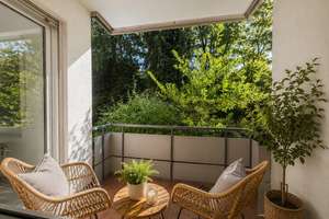Wohnen im Grünen & dennoch zentral - charmante 3-Zimmer-Wohnung mit Balkon in Bad Homburg – Keltenstr. 1, 61348 Bad Homburg vor der Höhe – Vorschaubild 1