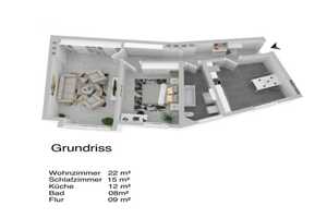 Zentrale 2,5-Zimmer-Wohnung mit moderner Ausstattung – Augsburg – Vorschaubild 22
