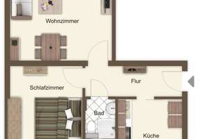 Schöne 2- Zimmer-Wohnung mit Balkon in Mitte! – Bgm.-Smidt-Straße 193, 27568 Mitte, Bremerhaven – Vorschaubild 8
