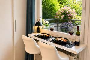 Stilvolles Boutique-Apartment mit großem Balkon im Kräherwald – komplett möbliert und ausgestattet – Zamenhofstraße 26, 70197 Kräherwald, Stuttgart – Vorschaubild 8