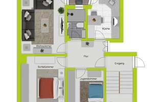 3-Zimmer Wohnung mit EBK & Loggia in Köln-Nippes – Die vollständige Adresse der Immobilie erhältst du vom Anbieter., 50733 Nippes (Ortsteil), Köln – Vorschaubild 10
