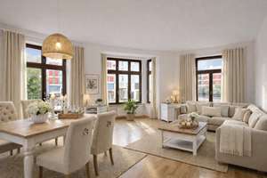Attraktive 2-Zimmer-Wohnung mit Aufzug, Charme und optimalem Grundriss! Renoviert und bezugsfrei! – Rosa-Luxemburg-Straße 48, 4315 Neustadt-Neuschönefeld, Leipzig – Vorschaubild 1
