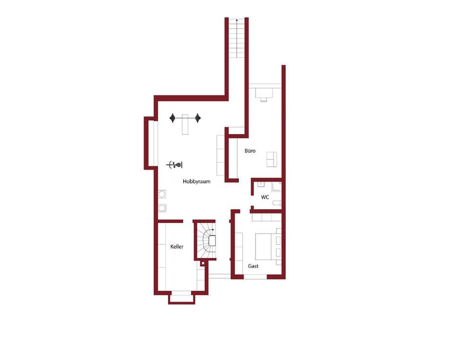 Grundriss, Untergeschoss