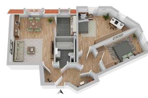 Lichtdurchflutete 3-Zimmer-Mansardwohnung im denkmalgeschützten Altbau - frisch saniert mit 69 m² – Gambrinusstraße 16, 1159 Friedrichstadt, Dresden – Vorschaubild 20