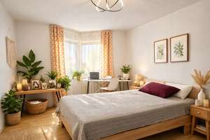 Top Lage an der Murg – 2-Zimmer-Wohnung mit Garage