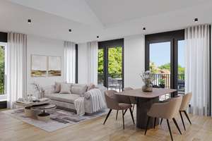 Neubau 8-Familien-Haus mit Aufzug zentral in S-Vaihingen 2/3/4-Zimmer-Wohnungen - KfW-Förderdarlehn – Die vollständige Adresse der Immobilie erhältst du vom Anbieter., 70563 Vaihingen-Mitte, Stuttgart – Vorschaubild 10