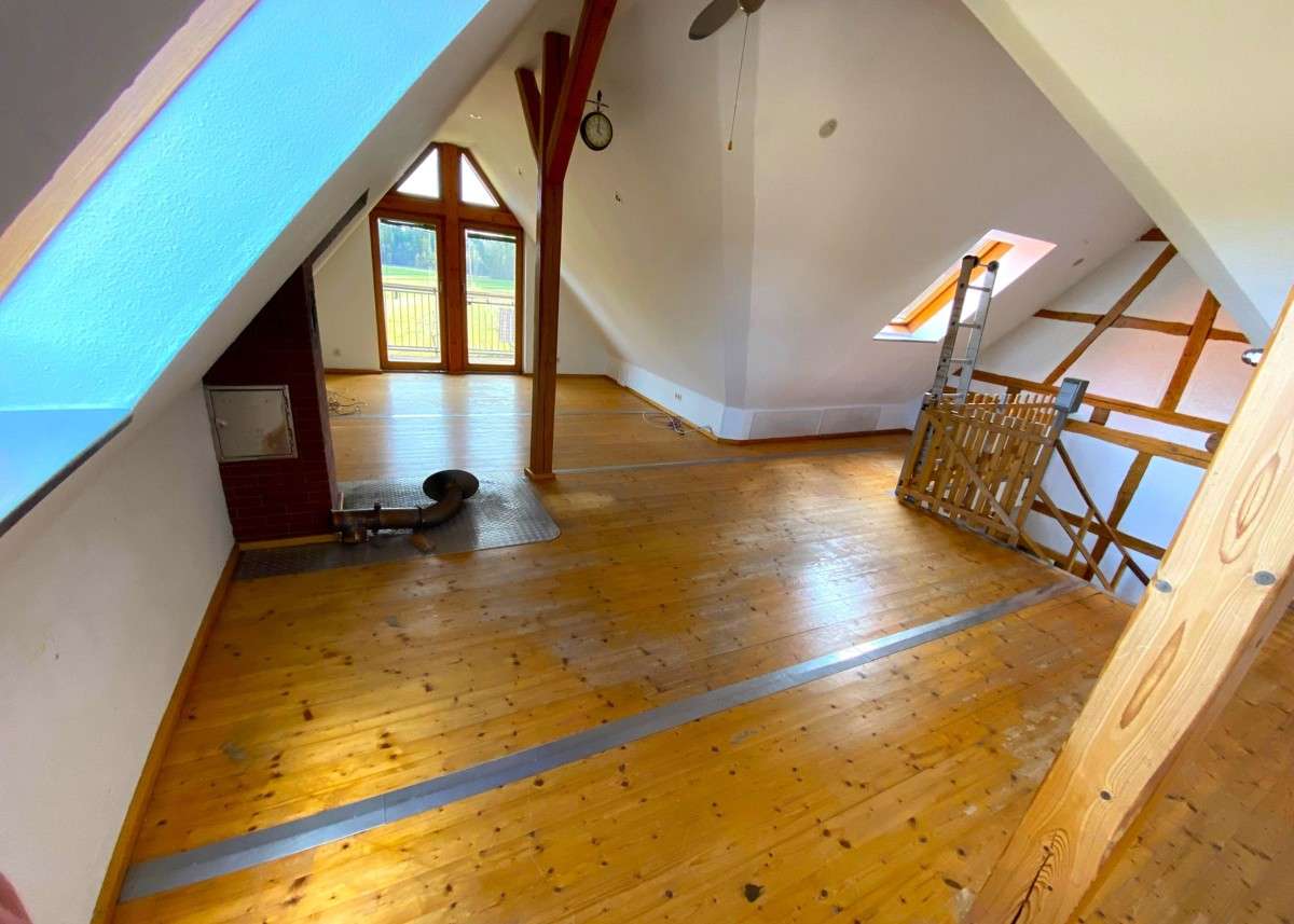 Immobilie in Frankenhardt - Traumhaft & selten: Aussiedlerhof mit ca.1,3 ha Grund in absoluter Alleinlage zw. Ellw.- Cr. (B 290) - Bild 7