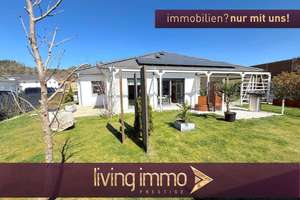 "Wohnen der Zukunft: Barrierefreier Bungalow, Wärmepumpe, PV, hochwertige Ausstattung(ohneSwimSpa)" – Die vollständige Adresse der Immobilie erhältst du vom Anbieter., 84359 Simbach am Inn – Vorschaubild 1